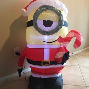 Minions Christmas Santa Stuart  🎄🤶